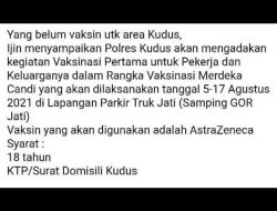 Antusiasme Vaksin Dosis 1 di Kudus Tinggi, Antrian Formulir Membludak