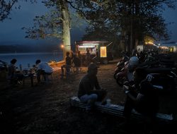 Ngopi di Waduk Gembong Suasana Syahdu Cocok Buat Malam Mingguan