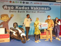 Tak Punya Motor, Fatmawati Dapat Hadiah Motor Setelah Vaksinasi