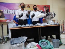 32 KG Obat Mrecon di Amankan Polres Kudus, 3 Pelaku di Ciduk