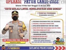 Siap-siap Operasi Patuh Candi di Kudus Mulai Besuk