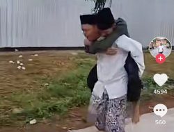 Viral di Tiktok,Bikin Terharu, Dosen Undip Gendong Anaknya Hafiz Qur’an