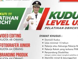 Segera Ikuti Pelatihan Gratis di BLK Kudus