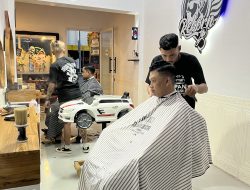 Promo Potong Rambut Cuma 10 ribu di Cabang Baru Reborn Barbershop Kudus