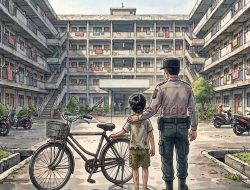 Dipergoki Warga, Bocah 12 Tahun Diduga Hendak Gasak Sepeda Ontel di Rusunawa