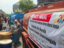 IJTI Patungan Sedekah Air Bersih, Prihatin Krisis Air Bersih Meluas di Demak