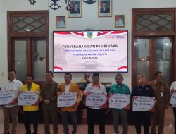 Rp2,6 Miliar Cair untuk 10 Parpol di Kudus, Bupati Sam’ani Soroti Tertib SPJ